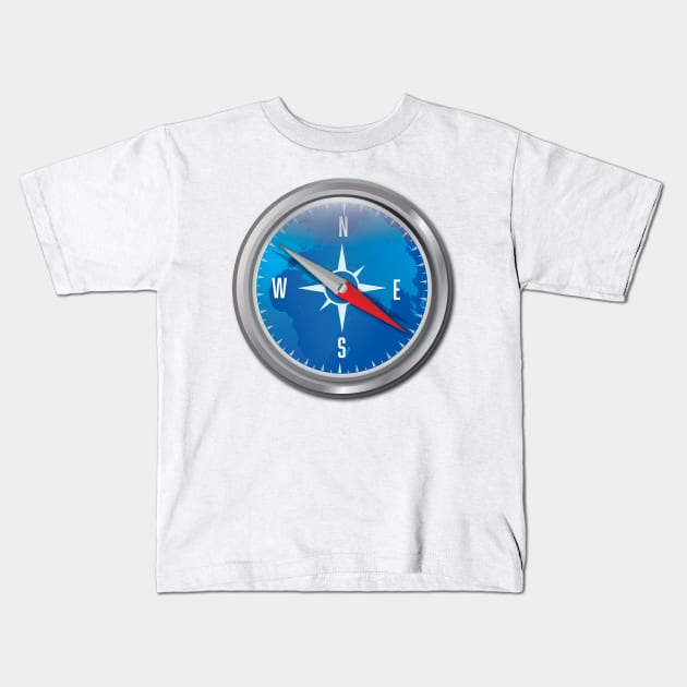 Compass Kids T-Shirt by nickemporium1